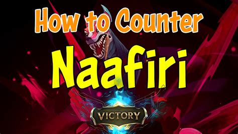 Ive started to pick up naafiri because everyone is playing that new champ hwei and the dawg absolutely destroys him but I find people go a ton of different runes. . Who counters naafiri